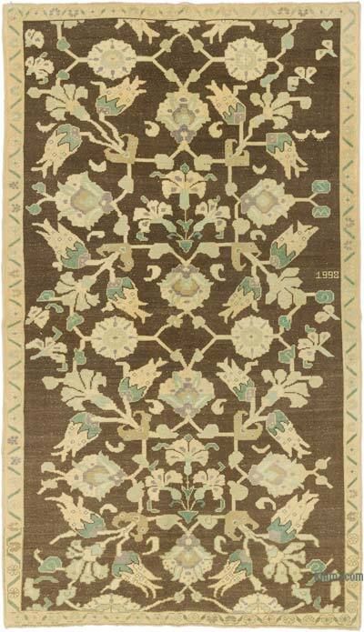 El Dokuma Vintage Halı - 151 cm x 263 cm
