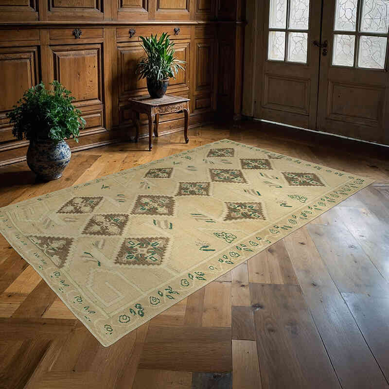 Alfombra Turca Vintage - Herencia - 154 cm x 247 cm - K0039832