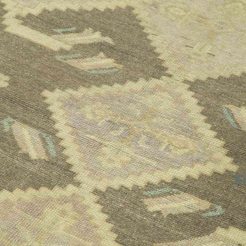 All Wool Hand-Knotted Vintage Turkish Rug - 4' 9" x 8'  (57" x 96") - K0039835