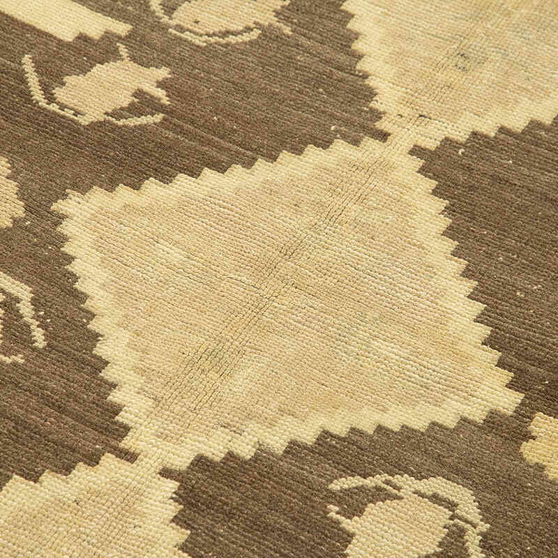 All Wool Hand-Knotted Vintage Turkish Rug - 4' 1" x 7' 5" (49" x 89") - K0039849