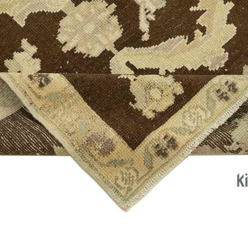 All Wool Hand-Knotted Vintage Turkish Rug - 3' 5" x 5' 5" (41" x 65") - K0039854