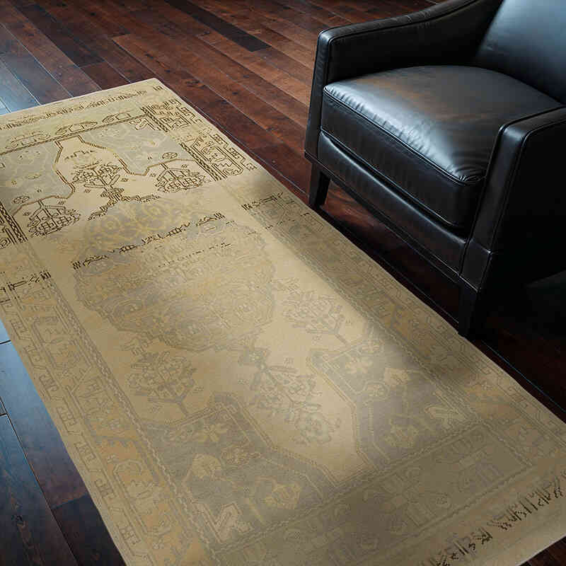 Alfombra Turca Vintage - Herencia - 105 cm x 210 cm - K0039899