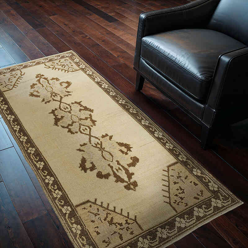 Alfombra Turca Vintage - Herencia - 90 cm x 182 cm - K0039906