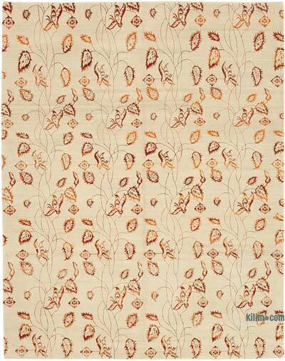 New Hand Knotted Wool Rug - 7' 10" x 9' 11" (94" x 119")