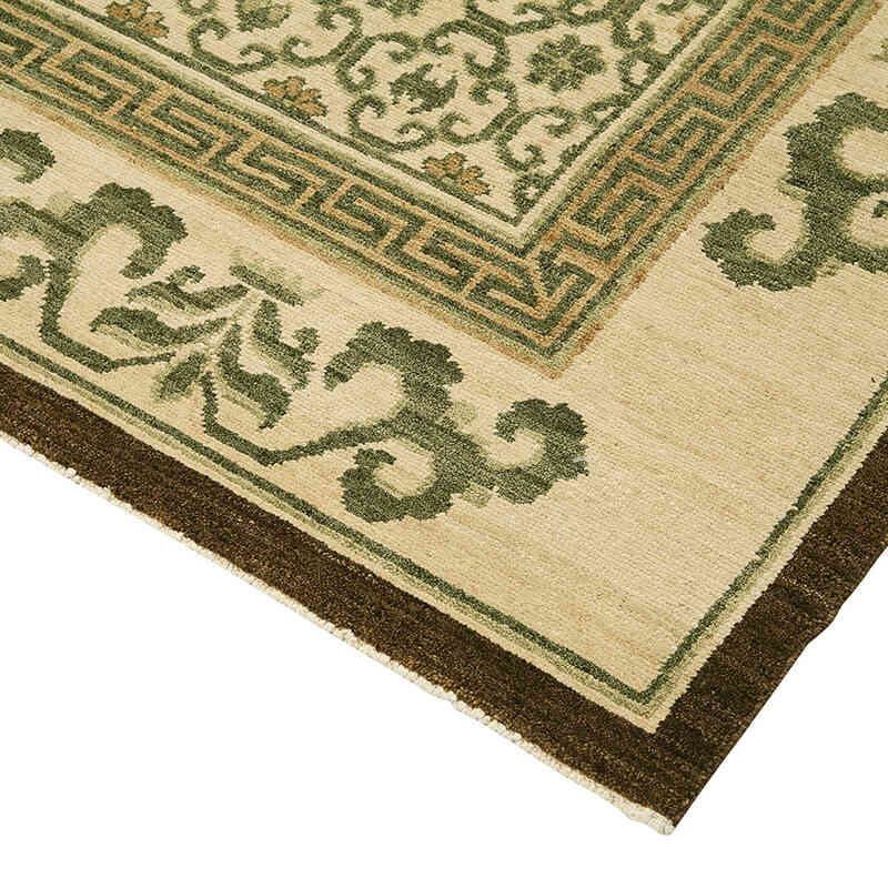 Nueva Alfombra Oushak Tejida a Mano - 244 cm x 306 cm - K0040568