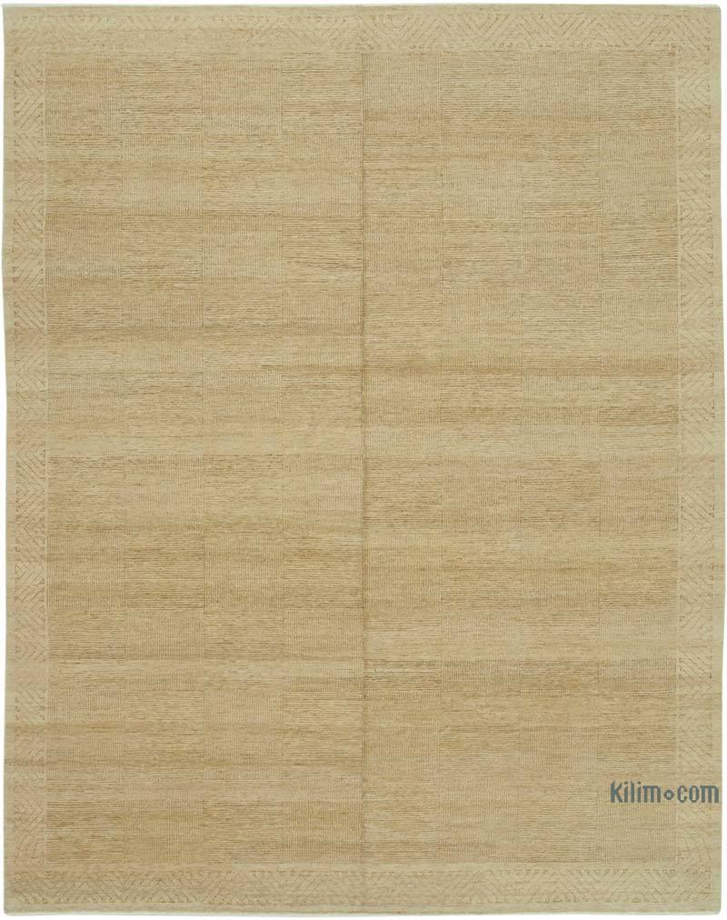 New Hand Knotted Wool Rug - 7' 10" x 10'  (94" x 120") - K0040570