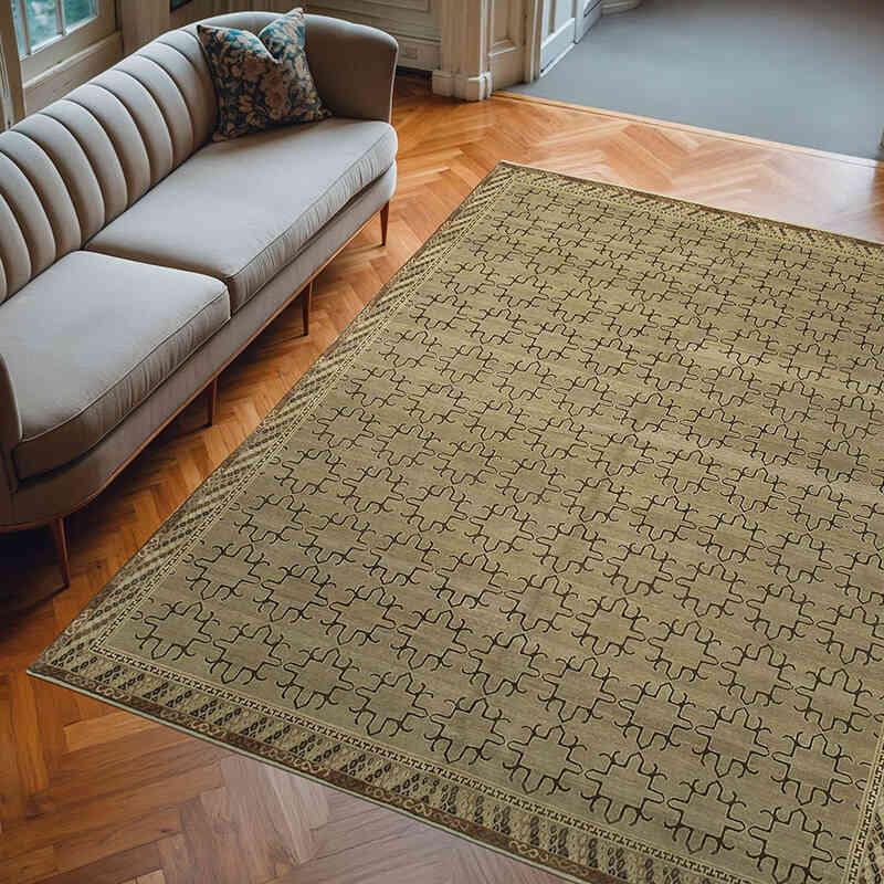 Yeni El Dokuma Uşak Halısı - 243 cm x 308 cm - K0040582