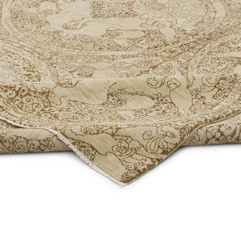 Nueva Alfombra Oushak Tejida a Mano - 182 cm x 273 cm - K0040585