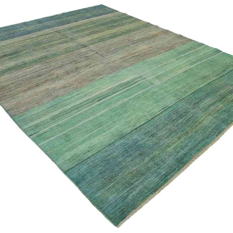 New Hand Knotted All Wool Oushak Rug - 7' 11" x 9' 9" (95" x 117") - K0040617