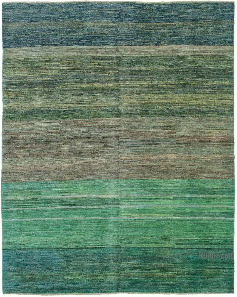 New Hand Knotted All Wool Oushak Rug - 7' 11" x 9' 9" (95" x 117") - K0040617