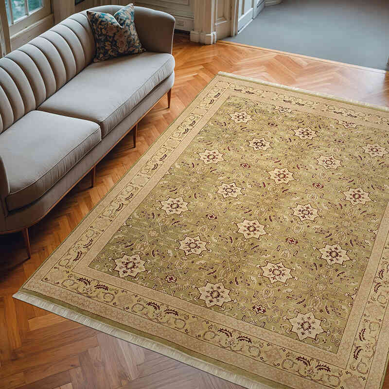 Nueva Alfombra Oushak Tejida a Mano - 243 cm x 309 cm - K0040666