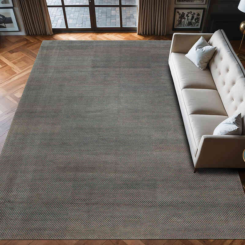 Nueva Alfombra Tejida a Mano - 305 cm x 420 cm - K0040697