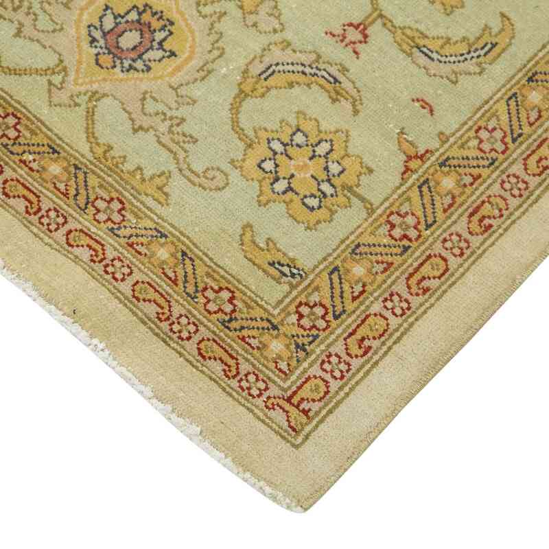 New Hand Knotted Wool Oushak Rug - 8' 2" x 9' 10" (98" x 118") - K0040730