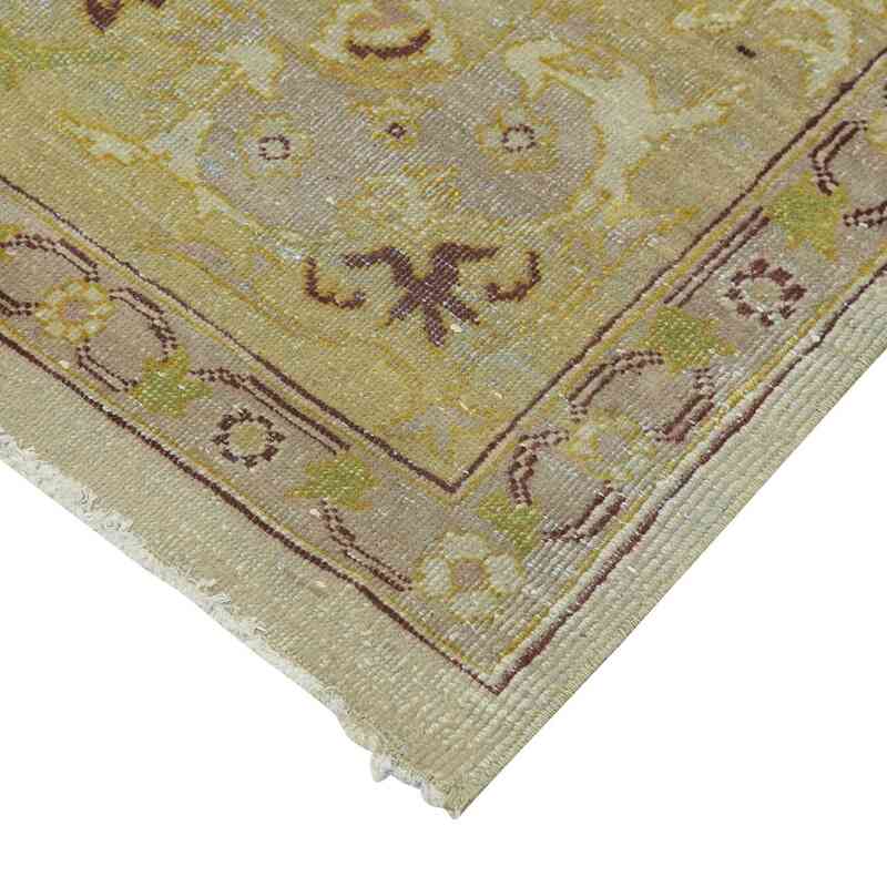 New Hand Knotted Wool Oushak Rug - 7' 5" x 10' 5" (89" x 125") - K0040741