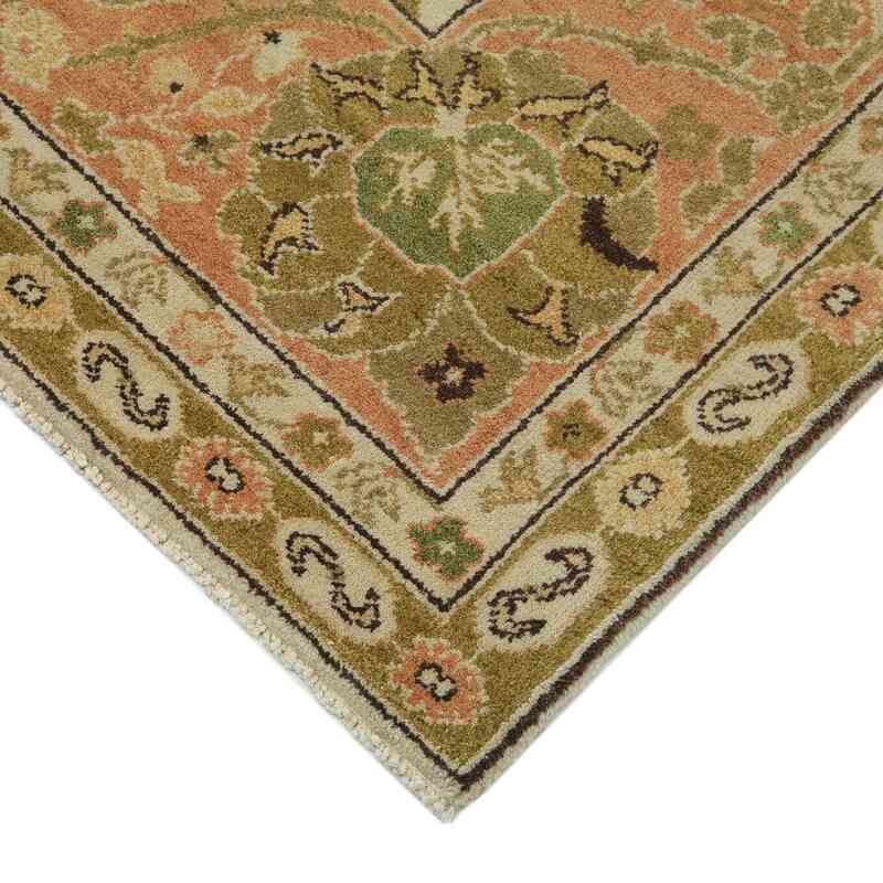 New Hand Knotted Wool Oushak Rug - 9'  x 12' 2" (108" x 146") - K0040746