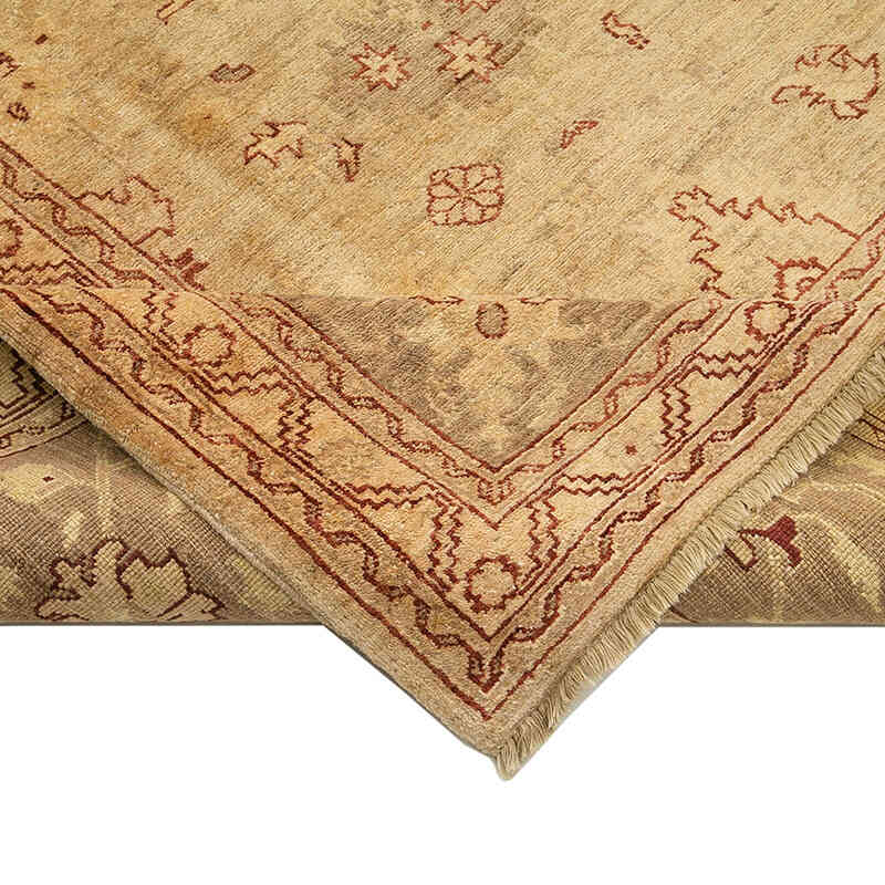 Nueva Alfombra Oushak Tejida a Mano - 275 cm x 358 cm - K0040748