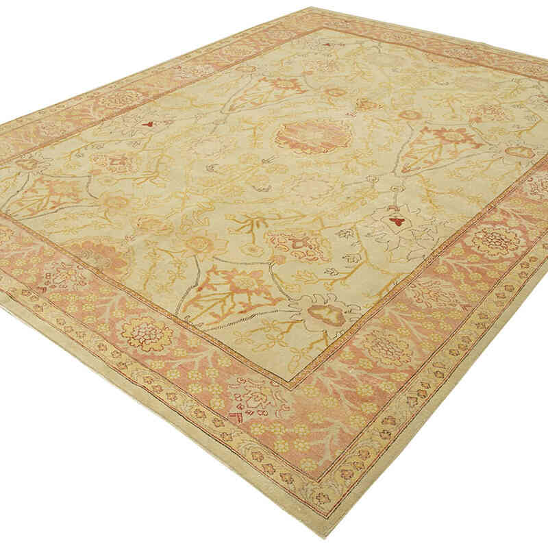 Nueva Alfombra Oushak Tejida a Mano - 240 cm x 306 cm - K0040763