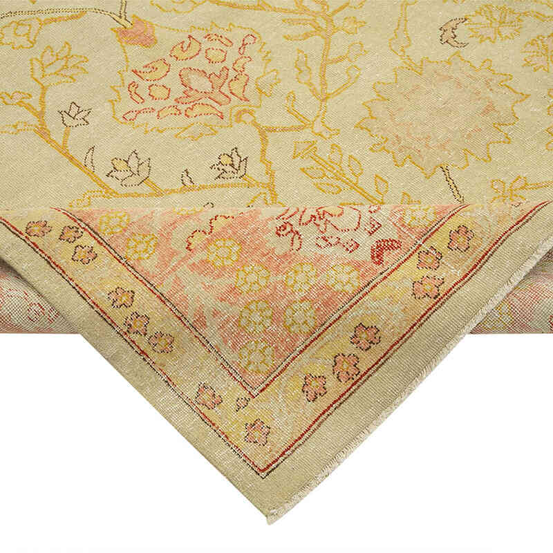 Nueva Alfombra Oushak Tejida a Mano - 240 cm x 306 cm - K0040763