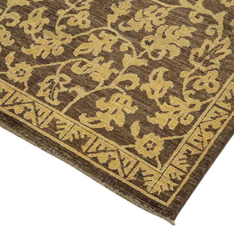 New Hand Knotted Wool Oushak Rug - 8'  x 9' 8" (96" x 116") - K0040782