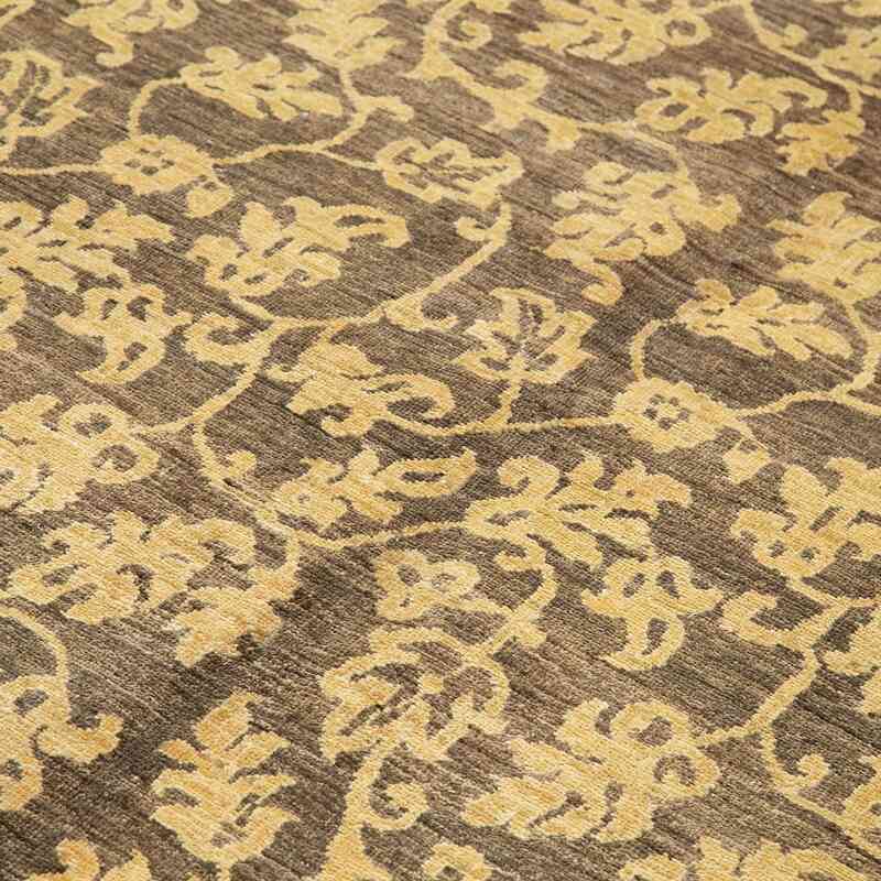 New Hand Knotted Wool Oushak Rug - 6'  x 8' 9" (72" x 105") - K0040785