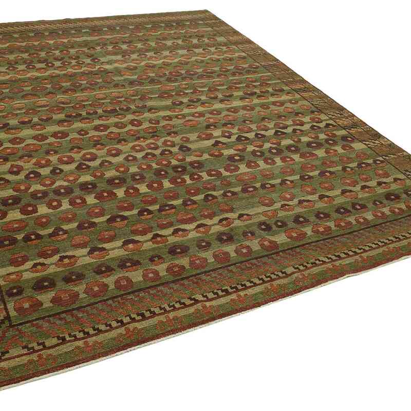 New Hand Knotted Wool Rug - 8'  x 10' 1" (96" x 121") - K0040800