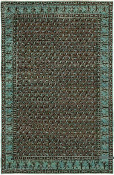 New Hand Knotted Wool Oushak Rug - 5' 11" x 8' 11" (71" x 107")