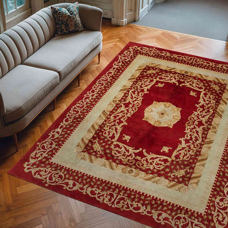 Nueva Alfombra Oushak Tejida a Mano - 250 cm x 315 cm - K0040859