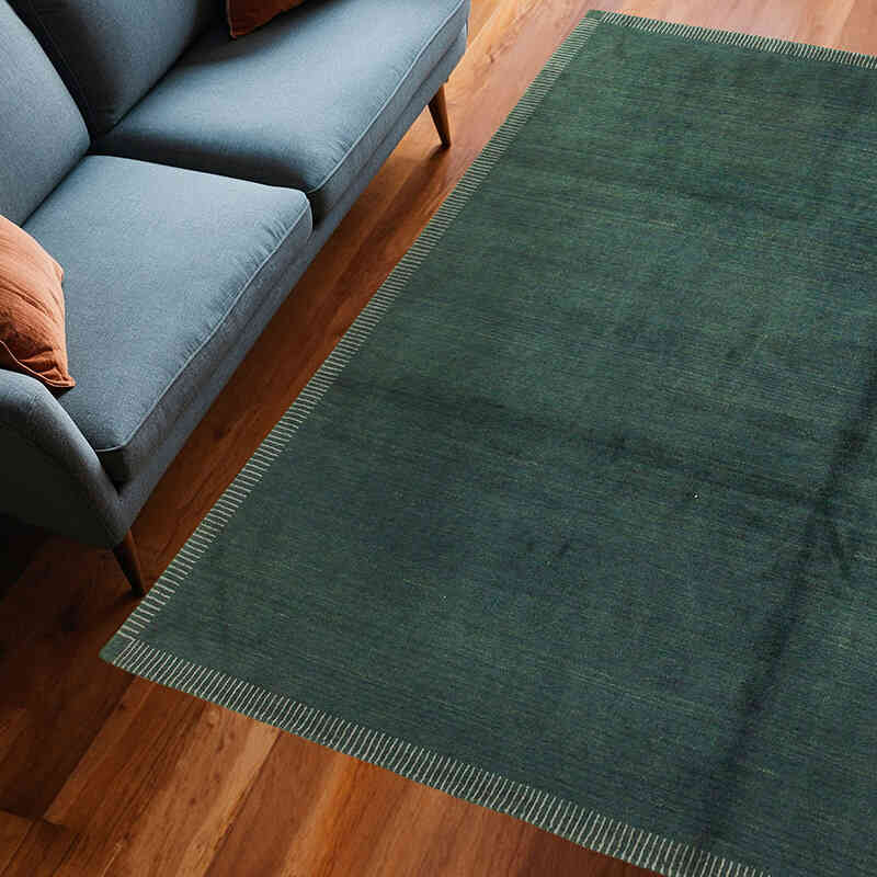 New Hand Knotted Wool Rug - 7' 10" x 7' 10" (94" x 94") - K0040867