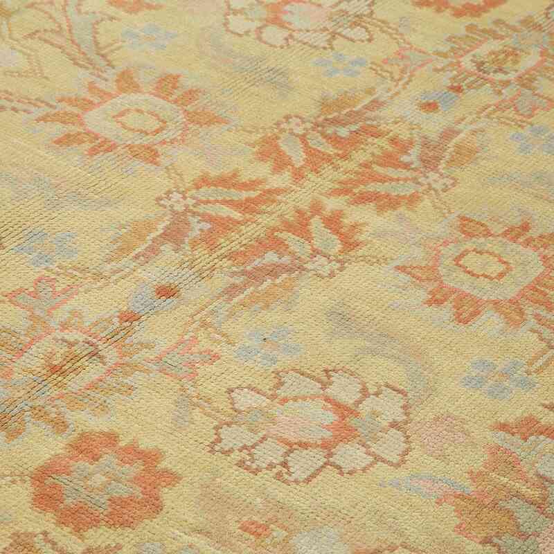 New Hand Knotted Wool Oushak Rug - 8'  x 10'  (96" x 120") - K0040920