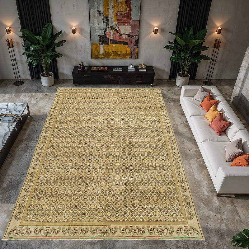 Nueva Alfombra Oushak Tejida a Mano - 303 cm x 467 cm - K0040926