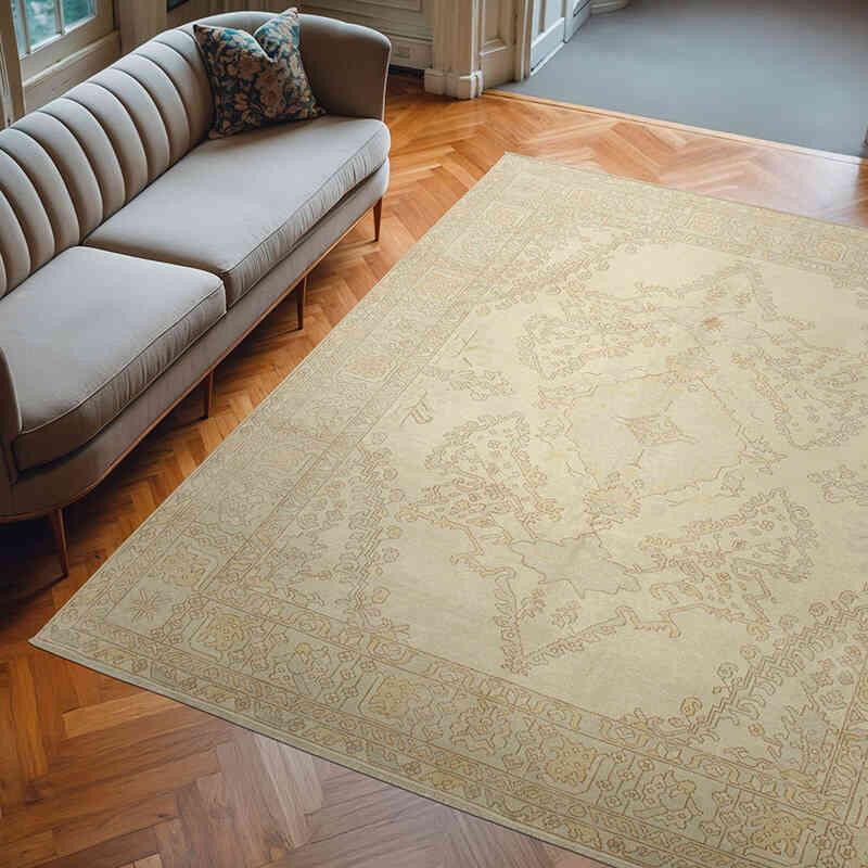 Yeni El Dokuma Uşak Halısı - 252 cm x 287 cm - K0040944