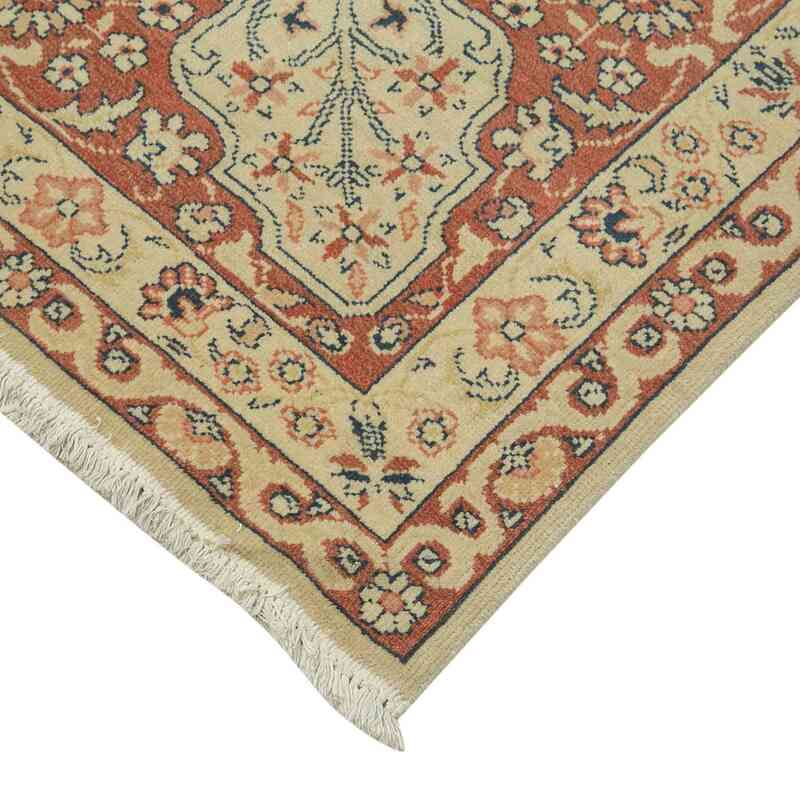 New Hand Knotted Wool Oushak Rug - 10' 3" x 13' 10" (123" x 166") - K0040954