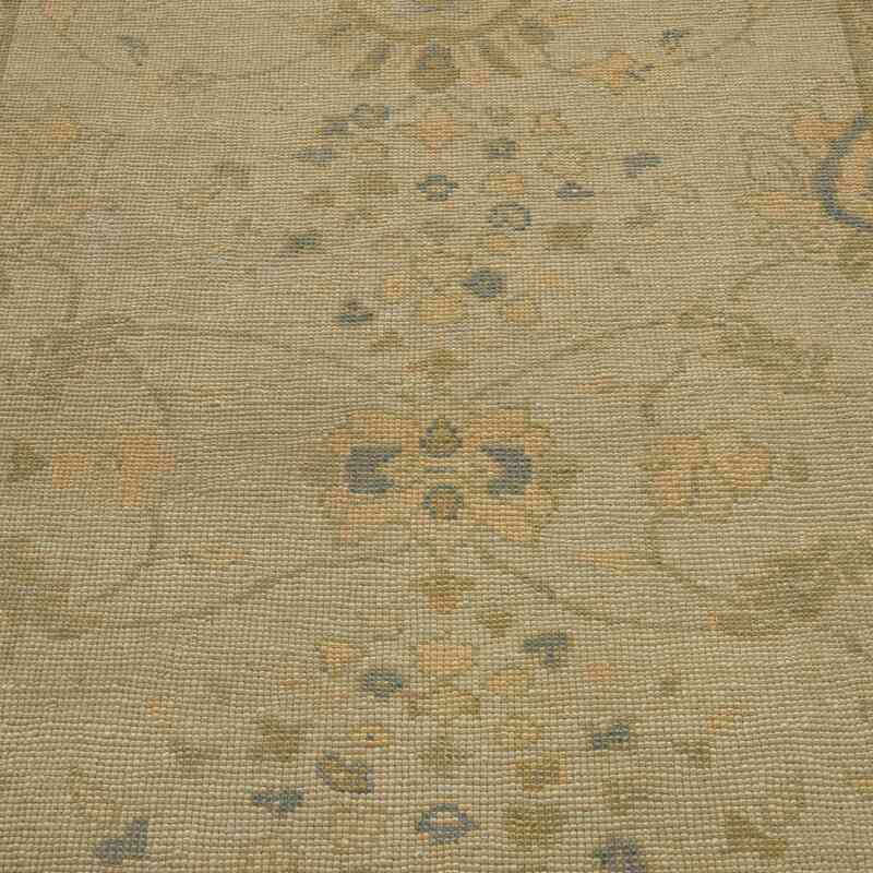 New Hand Knotted Wool Oushak Rug - 3' 9" x 6'  (45" x 72") - K0040974