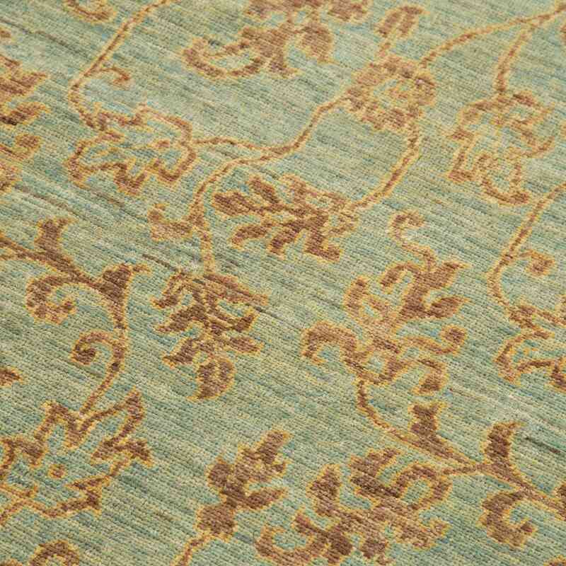 New Hand Knotted Wool Oushak Rug - 3'  x 5' 9" (36" x 69") - K0040998