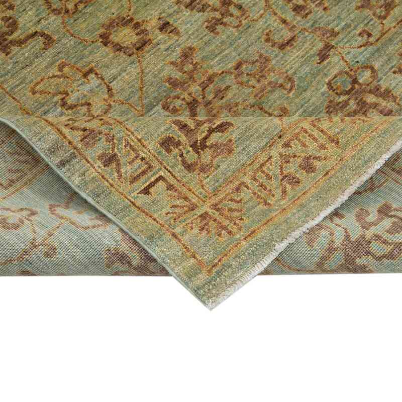 New Hand Knotted Wool Oushak Rug - 3' 9" x 5' 10" (45" x 70") - K0040999