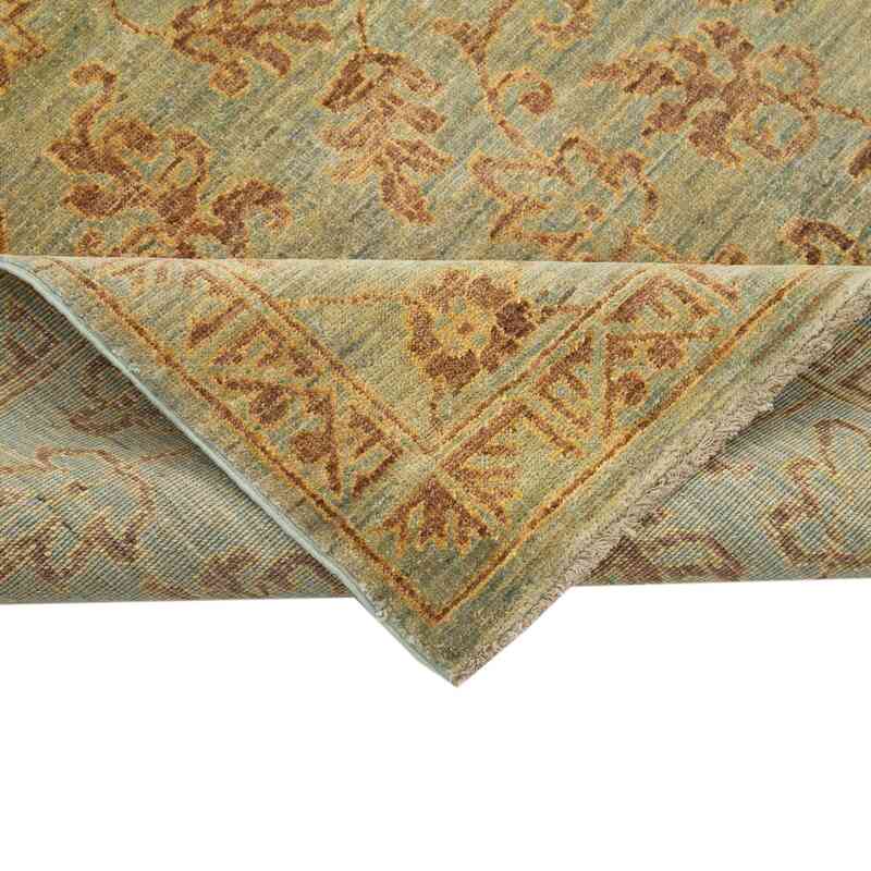 New Hand Knotted Wool Oushak Rug - 3' 11" x 5' 8" (47" x 68") - K0041000