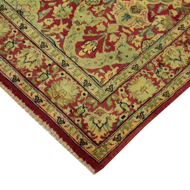 New Hand Knotted Wool Oushak Rug - 2' 11" x 5' 1" (35" x 61") - K0041004