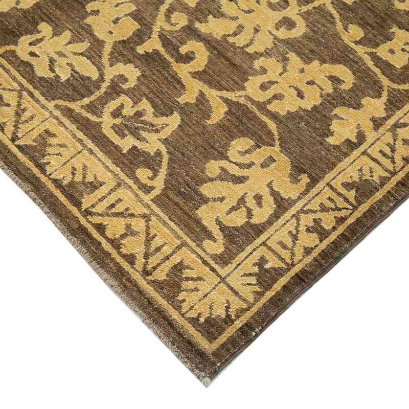 New Hand Knotted Wool Oushak Rug - 3' 11" x 5' 10" (47" x 70") - K0041008