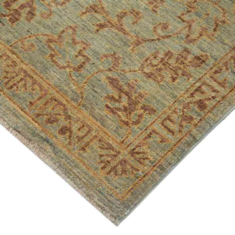 New Hand Knotted Wool Oushak Rug - 3' 11" x 5' 9" (47" x 69") - K0041011