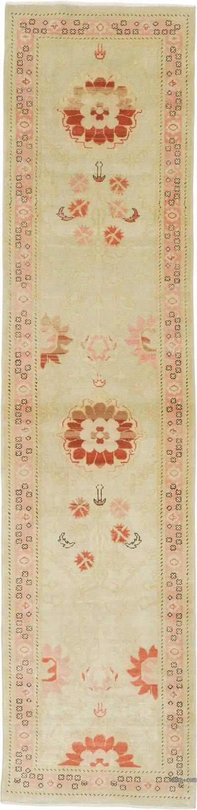 New Oushak Runner Rug - 2' 6" x 10' 3" (30" x 123")