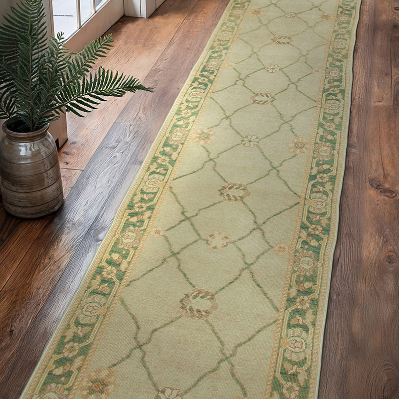 Yeni El Dokuma Uşak Halısı - 81 cm x 361 cm - K0041058