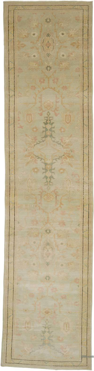 Yeni El Dokuma Uşak Halısı - 87 cm x 357 cm