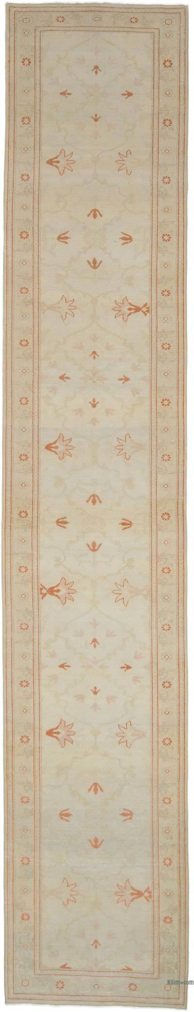 Yeni El Dokuma Uşak Halısı - 77 cm x 417 cm
