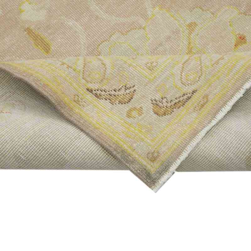 Nueva Alfombra Ushak Tejida a Mano - 87 cm x 361 cm - K0041076