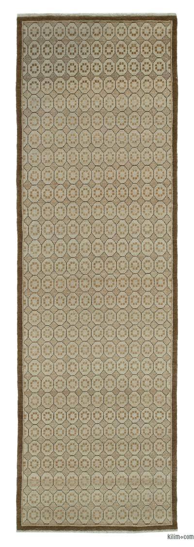 Yeni El Dokuma Uşak Halısı - 96 cm x 309 cm