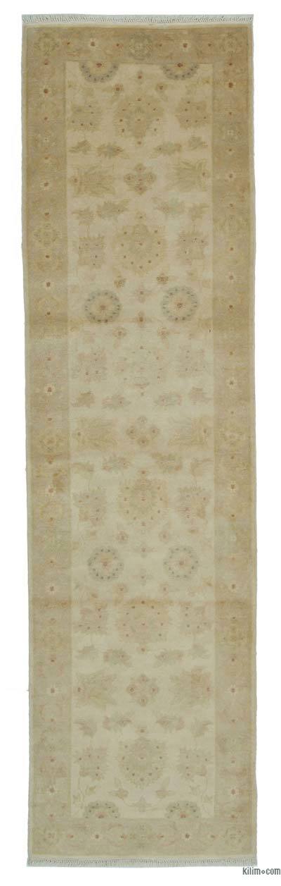 Nueva Alfombra Ushak Tejida a Mano - 80 cm x 288 cm