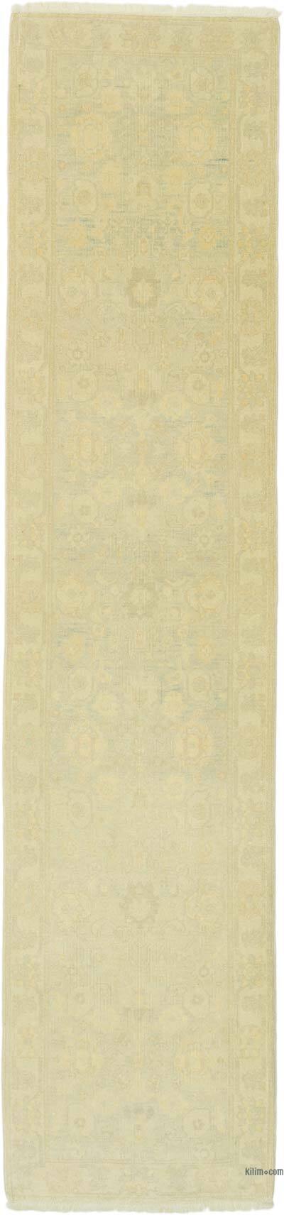 Nueva Alfombra Ushak Tejida a Mano - 81 cm x 356 cm