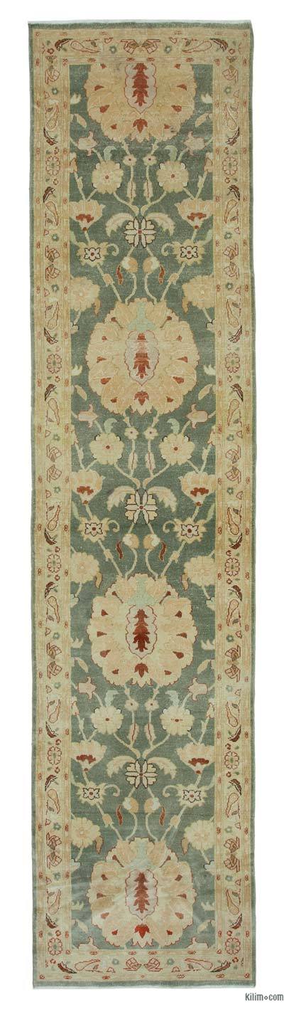 New Oushak Runner Rug - 2' 9" x 12' 4" (33" x 148")