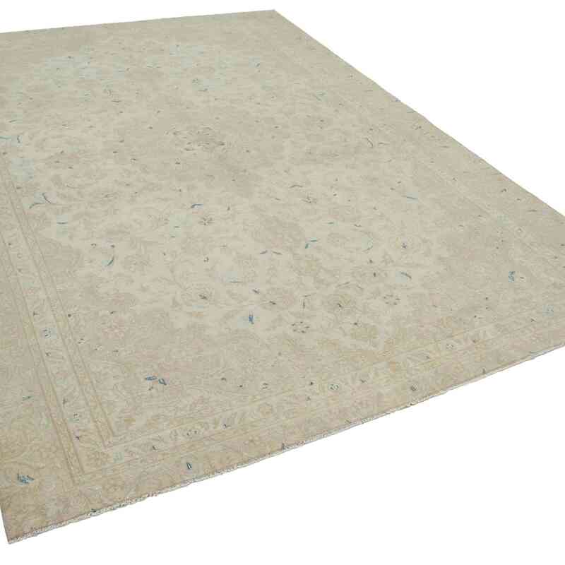 Vintage Hand-Knotted Oriental Rug - 6' 9" x 9' 8" (81" x 116") - K0041108