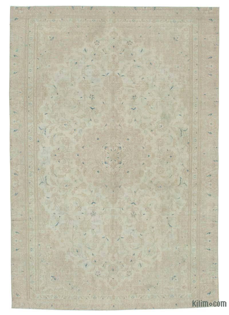 Vintage Hand-Knotted Oriental Rug - 6' 9" x 9' 8" (81" x 116") - K0041108